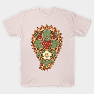 Strawberry Paisley Icon T-Shirt